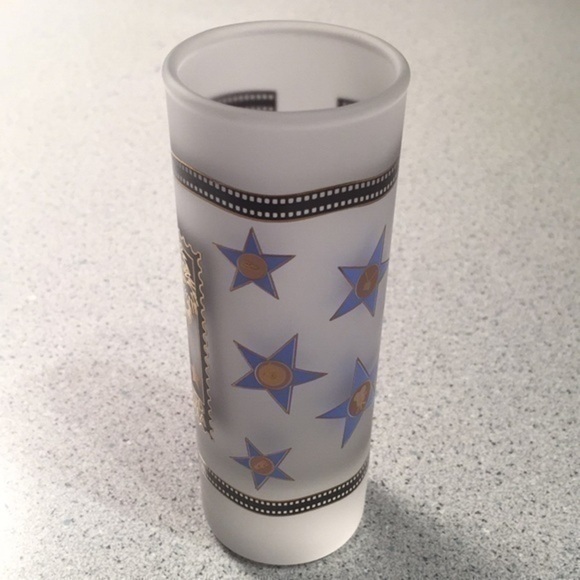 NEW Vintage Hollywood California Frosted 2 oz Tall Shooter Shot Glass - Picture 4 of 14